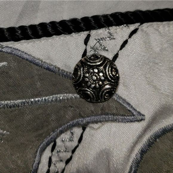 Vintage A.B. Lambdin Black & White Oriental Jacket - Picture 5 of 7